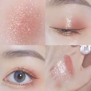 Phấn mắt Mèo 8 ô kèm nhủ kim tuyến, sỉ 36k/bảng