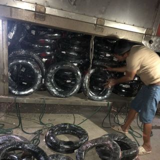 Dây nhôm đen uốn cây cảnh