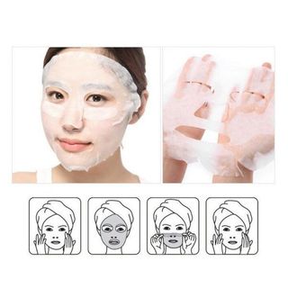 Combo 10 Mặt Nạ Giấy Hàn Quốc ISK SunSkin Collagen Sheet Mask Dưỡng Ẩm, Sáng Da Hiệu Quả