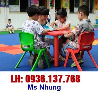 ghế nhựa mầm non giá sỉ, cung cấp ghế nhựa đúc mầm non