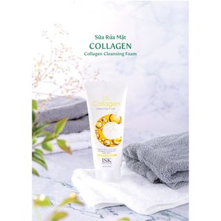 Sữa Rửa Mặt Collagen ISK Săn Chắc, Nâng Cơ Da, Cải Thiện Làn Da Chảy Xệ Dung Tích 100ml