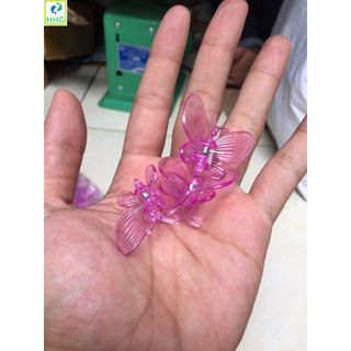 TÚI 20 KẸP BƯỚM TRỒNG LAN SIÊU ĐẸP (LOẠI MÀU TÍM)
