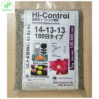 Phân Chì Tan Chậm Nhật Bản Hi-Control 14-13-13 Gói 1Kg giá sỉ