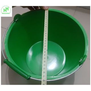 3 Xô Nhựa Đựng Nước, Tưới Cây, Xách Hồ, Xách Vữa, Đựng Đồ, Có Quai Xách, Kích Thước 28x18Cm