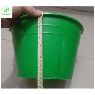 3 Xô Nhựa Đựng Nước, Tưới Cây, Xách Hồ, Xách Vữa, Đựng Đồ, Có Quai Xách, Kích Thước 28x18Cm