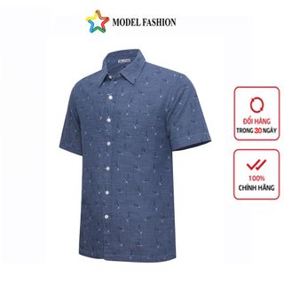 [Mã BMLTA50 giảm đến 50K đơn 99K] Áo đũi linen nam ngắn tay Model fashion cao cấp ALN107
