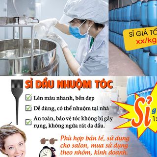 Bán Sỉ Dầu Nhuộm Tóc Phủ Bạc Loại Thảo Dược Chai 400ml