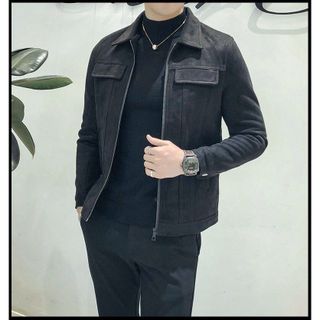 [Mã BMLTA50 giảm đến 50K đơn 99K] Áo khoác da nam lót lông thời trang Gabo Fashion mẫu mới cao cấp DL002 giá sỉ