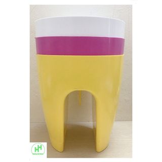 3 Chậu Kẹp Ban Công Trồng Hoa Cây Cảnh Nhiều Màu Bình Thuận Plastic - ĐK 30.5 cm giá sỉ