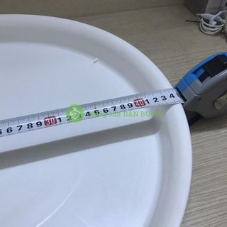 5 Khay Đĩa Lót Đế Chậu D450 Binh Thuan Plastics - Màu Trắng