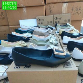 Giày búp bê nữ đế bệt da mềm chất đẹp sỉ giá rẻ