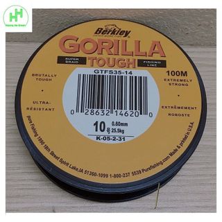 Dây Câu, Cước Câu Cá GORILLA 0.60mm (100m)