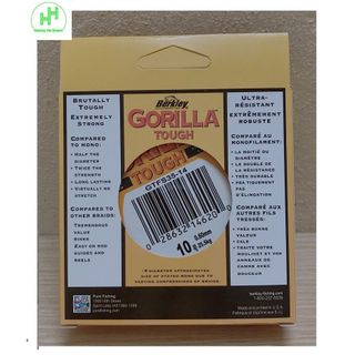 Dây Câu, Cước Câu Cá GORILLA 0.60mm (100m)