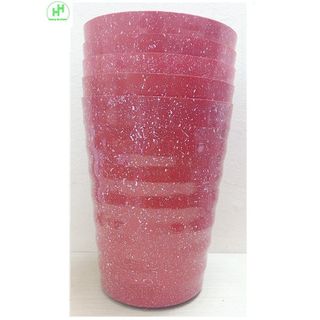 5 Chậu Nhựa Đá Đỏ WB Vt 245x167x300 (Vòng Tròn Bé Đá Đỏ)