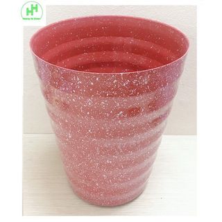 5 Chậu Nhựa Đá Đỏ WB Vt 245x167x300 (Vòng Tròn Bé Đá Đỏ)
