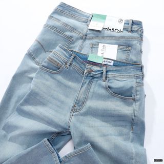 Quần jean dài, jean dài nam chất dày dặn, bao giặt máy size từ 50kg-85kg