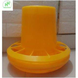 2 Máng ăn nhỡ liền vành (số 3) (Gà, Vịt, Ngan, Ngỗng, Chim....) Chia ô, Kích Thước 33x33x20Cm - Nhựa Bình Thuận giá sỉ