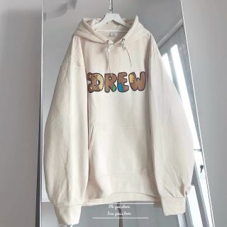 Áo hoodie logo in Drew gấu form dưới 70kg