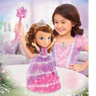 Búp Bê Mỹ Disney Công Chúa Mắt Vẽ 30 Cm - Just Play Sofia The First Royal Sofia Doll 12 Inch giá sỉ