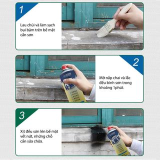 Bình xịt chống thấm tường đa năng NANO, bình xịt chống thấm nước thế hệ mới dạng chai cầm tay - Huy Tưởng