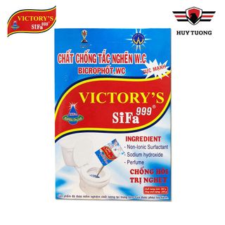 Bột thông tắc cống, bột thông tắc bồn cầu Victory's Sifa999 siêu mạnh 200g - Huy Tưởng