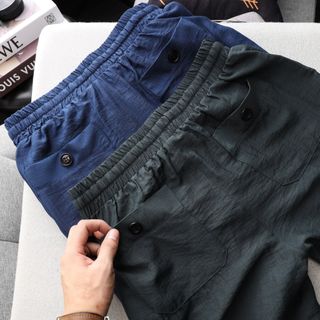 Quần dài nam, quần thun thể thao nam chất LINEN mềm mại thoáng mát size từ 55kg-95kg