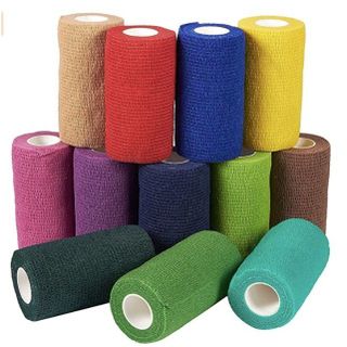 Băng keo thể thao co dãn tự dính dùng khi hoạt động, cao su non chống chấn thương, hỗ trợ thi đấu và tập luyện 7,5cm*4.5m