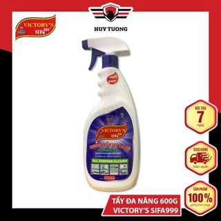 Tẩy rửa đa năng Victory's Sifa 999, nước tẩy rửa sạch dầu mỡ, vết bẩn trên mọi bề mặt dung tích 600ml - Huy Tưởng