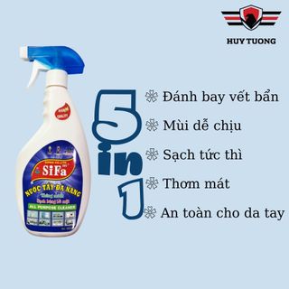 Tẩy rửa đa năng Victory's Sifa 999, nước tẩy rửa sạch dầu mỡ, vết bẩn trên mọi bề mặt dung tích 600ml - Huy Tưởng