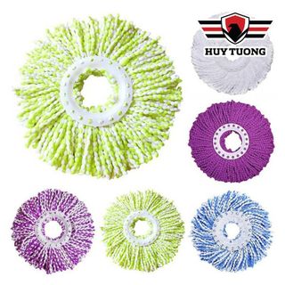 COMBO 5 bông lau nhà 360 độ thay thê, Bông lau nhà 360 độ ( MÀU NGẪU NHIÊN ) - Huy Tưởng