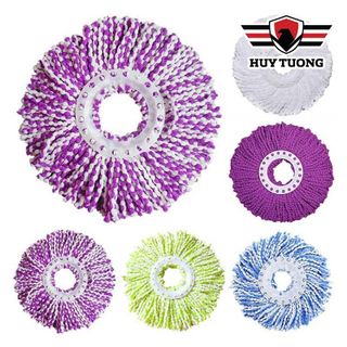 COMBO 5 bông lau nhà 360 độ thay thê, Bông lau nhà 360 độ ( MÀU NGẪU NHIÊN ) - Huy Tưởng