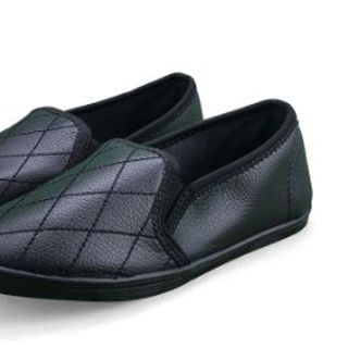 Giày lười slip on nữ ,đế đúc cao su da mềm