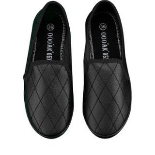 Giày lười slip on nữ ,đế đúc cao su da mềm