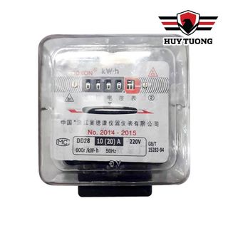 Công Tơ Điện 1 Pha 2 Dây, Công tơ điện EMIC GELEX 1 pha 2 dây (CÓ GIẤY KIỂM ĐỊNH) - Huy Tưởng