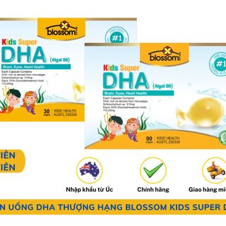Viên uống DHA thượng hạng Kids Super DHA Blossom của Úc.