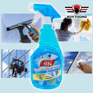 Nước lau kính đa năng Sifa 650ml cao cấp - Huy Tưởng