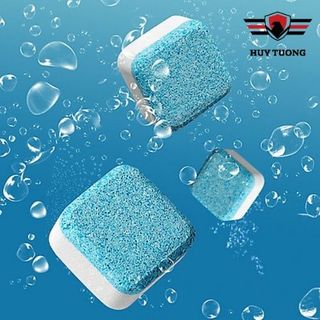 Viên tẩy lồng máy giặt vệ sinh sạch sẽ cặn bã bụi bẩn, viên tẩy lồng giặt siêu sạch tăng tuổi thọ máy giặt - Huy Tưởng