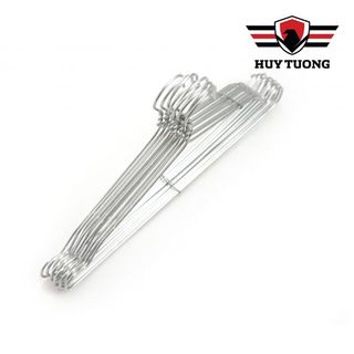 Bộ 50 móc nhôm treo quần áo người lớn, móc phơi đồ, treo đồ cực kì chắc chắn- Huy Tưởng