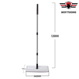 Cây lau nhà 360 độ Thái Lan inox cao cấp nhiều màu kèm bông lau nhà