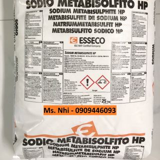 Phụ gia tẩy trắng thực phẩm, chất tẩy uế Sodium Metabisulfite (E223) - Natri Metabisulfit giá sỉ