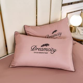 Bộ Chăn Ga Gối Dreamcity Lụa chăn chần