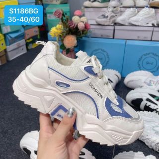 Giày thể thao nữ đế cao năng động S1186