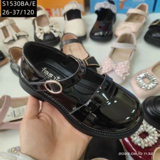 Giày búp bê trẻ em chất da mềm có quai ngang giá rẻ S1530