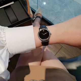 ĐỒNG HỒ MOVAADO DÂY DA COUPLE CAO CẤP HOT