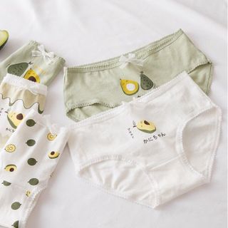 QUẦN LÓT QUẢ BƠ SIÊU KUTE ( Được chọn màu) - Size L (Free Size 48-60kg)- Hàng chuẩn loại 1