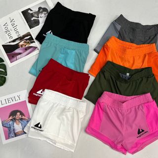 Đồ Thể Thao Quần Đùi Nữ 2 Lớp Thể Thao Siêu Đẹp Giá Sỉ, Hàng Đẹp Chuẩn Chất Hot