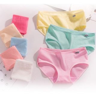 [FREESHIP] 3 Quần lót nữ cotton sợi tre đàn hồi co giãn 4 chiều len tăm xinh xắn cute kháng khuẩn 1105 giá sỉ