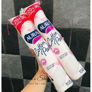 Bổng tẩy trang Auru 150 miếng giá sỉ