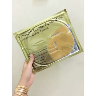 [Xạ hu hướng] Mặt nạ đắp mặt collagen nano vàng Crystal Facial Mask giá sỉ