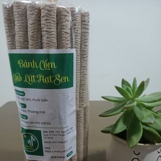 BÁNH CỐM GẠO LỨT HẠT SEN 150gram